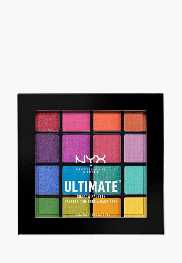 Палетка для глаз Nyx Professional Makeup, Разноцветный, Ultimate Shadow Palette, оттенок 04, Brights, 13 г
Палетка для глаз Nyx Professional Makeup, Разноцветный, Ultimate Shadow Palette, оттенок 04, Brights, 13 г