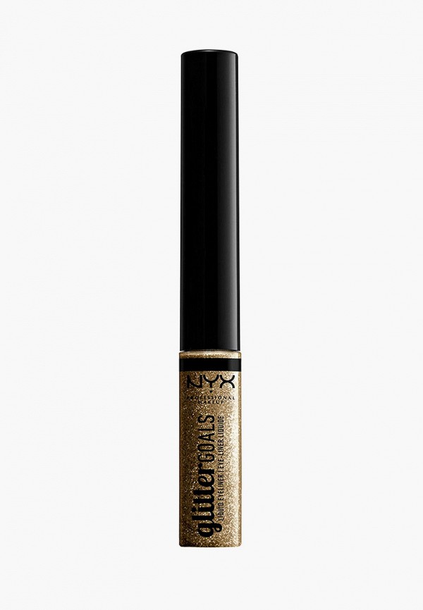 Подводка для глаз Nyx Professional Makeup, Золотой, Glitter Goals Liquid Eyeliner, оттенок 01 Zodiac Queen, 4 мл
Подводка для глаз Nyx Professional Makeup, Золотой, Glitter Goals Liquid Eyeliner, оттенок 01 Zodiac Queen, 4 мл