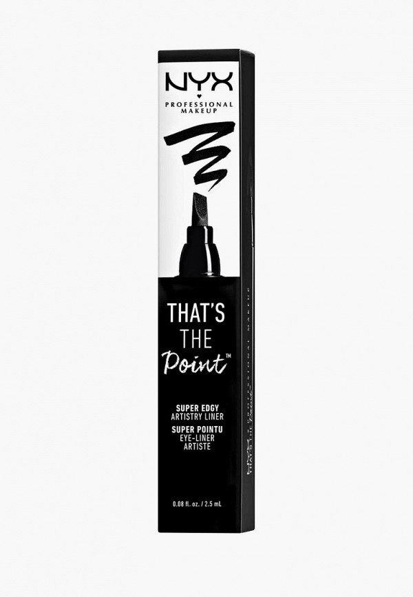 Подводка для глаз Nyx Professional Makeup, Черный, That's The Point Eyeliner, оттенок 02, Super Edgy, 2 мл
Подводка для глаз Nyx Professional Makeup, Черный, That's The Point Eyeliner, оттенок 02, Super Edgy, 2 мл