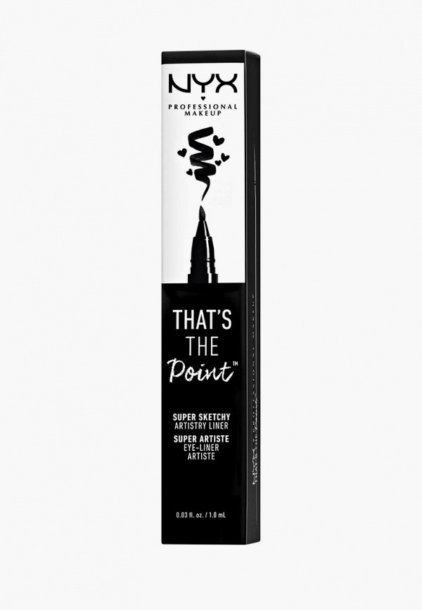 Подводка для глаз Nyx Professional Makeup, Черный, That's The Point Eyeliner, оттенок 06, Super Sketchy, 2 мл
Подводка для глаз Nyx Professional Makeup, Черный, That's The Point Eyeliner, оттенок 06, Super Sketchy, 2 мл