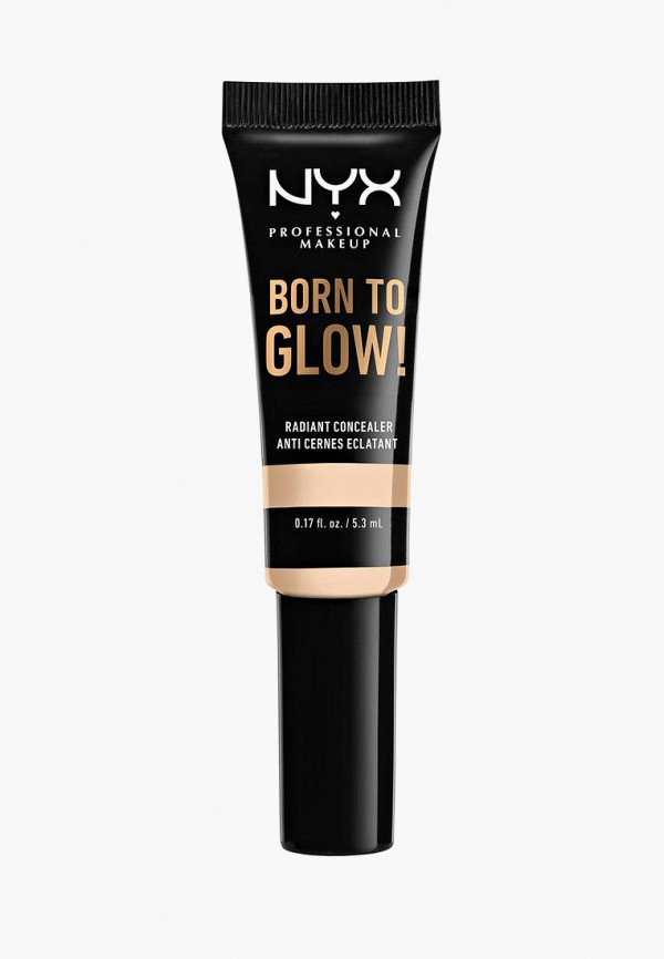 Консилер Nyx Professional Makeup, Бежевый, Born To Glow Radiant Concealer с эффектом сияния, оттенок 01 Pale, 5,3 мл
Консилер Nyx Professional Makeup, Бежевый, Born To Glow Radiant Concealer с эффектом сияния, оттенок 01 Pale, 5,3 мл
