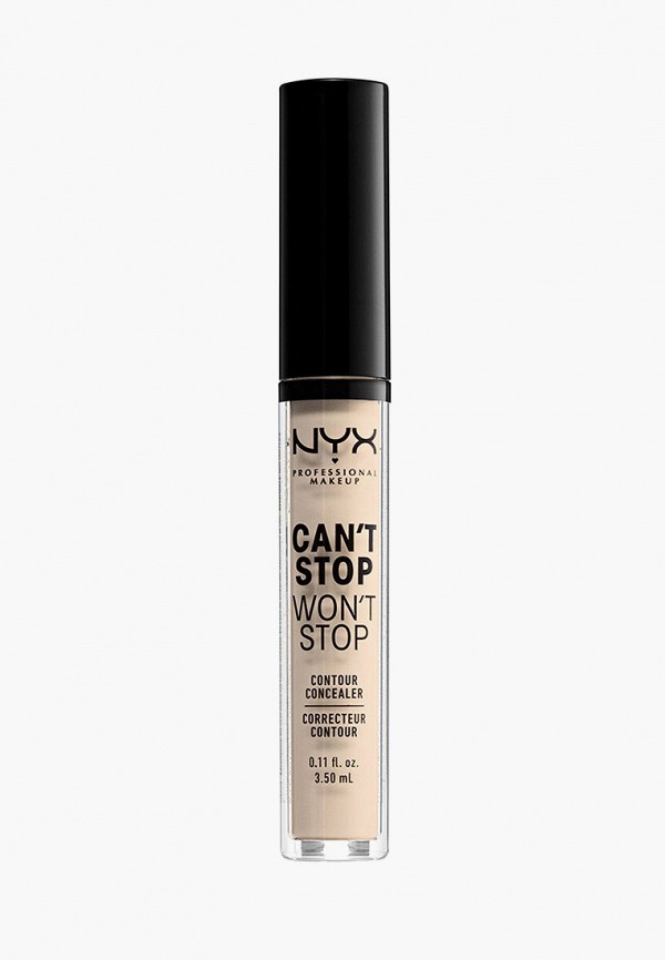 Консилер Nyx Professional Makeup, Бежевый, Can't Stop Won't Stop Contour Concealer, оттенок 1.5 Fair, 3,5 мл
Консилер Nyx Professional Makeup, Бежевый, Can't Stop Won't Stop Contour Concealer, оттенок 1.5 Fair, 3,5 мл