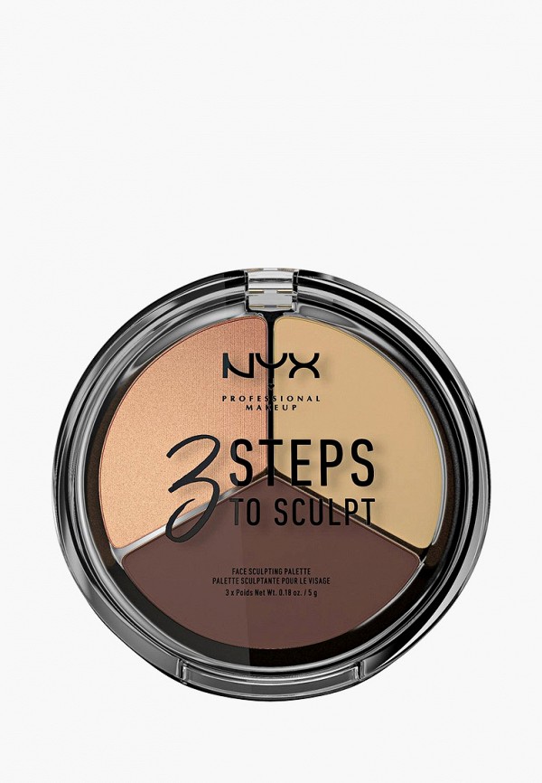 Палетка для лица Nyx Professional Makeup, Бежевый, 3 Steps To Sculpt Face Sculpting Palette для скульптурирования, оттенок 03, Medium, 15 г
Палетка для лица Nyx Professional Makeup, Бежевый, 3 Steps To Sculpt Face Sculpting Palette для скульптурирования, оттенок 03, Medium, 15 г