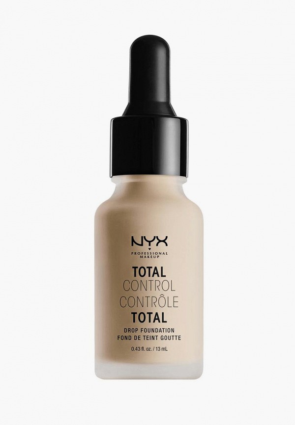 Тональное средство Nyx Professional Makeup, Бежевый, Total Control Drop Foundation, оттенок 01, Vanilla, 13 мл
Тональное средство Nyx Professional Makeup, Бежевый, Total Control Drop Foundation, оттенок 01, Vanilla, 13 мл