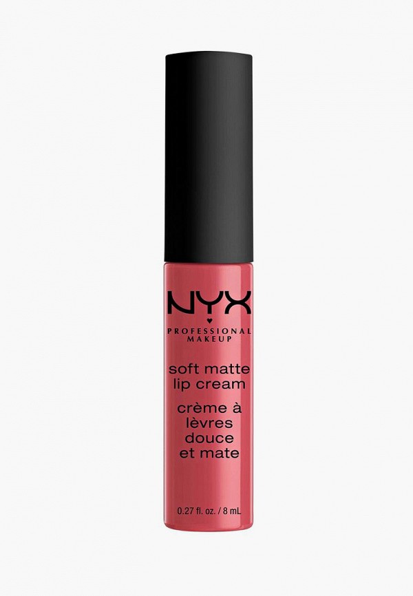 Помада Nyx Professional Makeup, Розовый, Soft Matte Lip Cream Матовая, оттенок 08, San Paulo, 8 мл
Помада Nyx Professional Makeup, Розовый, Soft Matte Lip Cream Матовая, оттенок 08, San Paulo, 8 мл