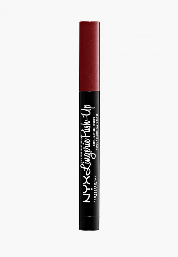 Помада Nyx Professional Makeup, Бордовый, Lip Lingerie Push-Up Long-Lasting Lipstick Матовая помада, оттенок 12 Exotic, 1,5 г
Помада Nyx Professional Makeup, Бордовый, Lip Lingerie Push-Up Long-Lasting Lipstick Матовая помада, оттенок 12 Exotic, 1,5 г
