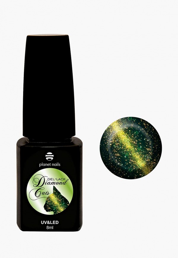 Гель-лак для ногтей Planet Nails, Зеленый, "DIAMOND CATS" - 761 Зелено-изумрудный, 8 мл
Гель-лак для ногтей Planet Nails, Зеленый, "DIAMOND CATS" - 761 Зелено-изумрудный, 8 мл