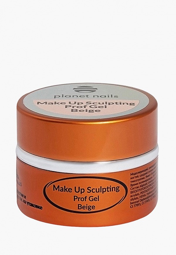 Гель-лак для ногтей Planet Nails, Бежевый, MAKE UP SCULPTING PROF GEL BEIGE моделирующий, бежевый, 5 г
Гель-лак для ногтей Planet Nails, Бежевый, MAKE UP SCULPTING PROF GEL BEIGE моделирующий, бежевый, 5 г