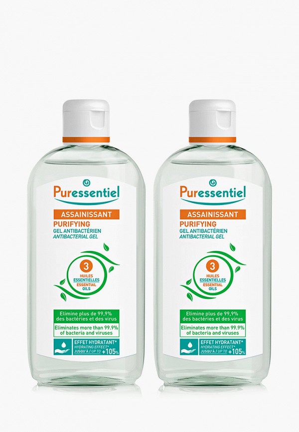 Гель для рук антибактериальный Puressentiel, Прозрачный, Очищающий антибактериальный гель 3 эфирных масла 250 млх2шт.
Гель для рук антибактериальный Puressentiel, Прозрачный, Очищающий антибактериальный гель 3 эфирных масла 250 млх2шт.