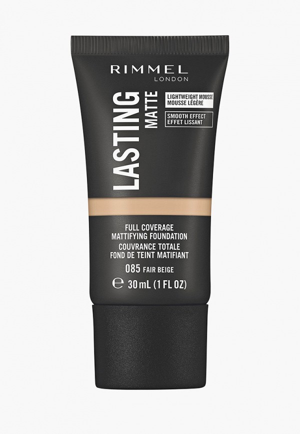 Тональный крем Rimmel, Прозрачный, LASTING MATTE Full Coverage Mattifying Foundation, Тон 085
Тональный крем Rimmel, Прозрачный, LASTING MATTE Full Coverage Mattifying Foundation, Тон 085