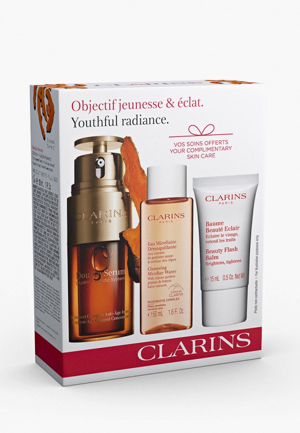 фото Набор для ухода за лицом clarins