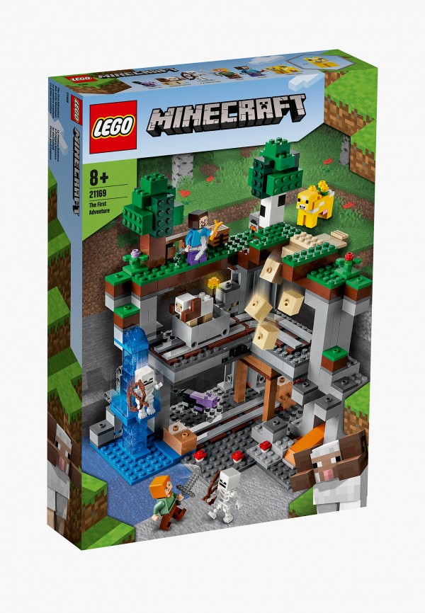 Конструктор Minecraft LEGO, Разноцветный, 21169, Первое приключение, The First Adventure
Конструктор Minecraft LEGO, Разноцветный, 21169, Первое приключение, The First Adventure