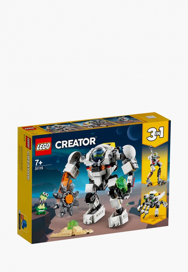 Конструктор Minecraft LEGO, Разноцветный, 31115, Космический робот для горных работ, Space Mining Mech, 3 в 1
Конструктор Minecraft LEGO, Разноцветный, 31115, Космический робот для горных работ, Space Mining Mech, 3 в 1