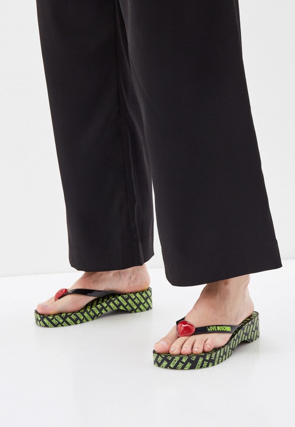 фото Сланцы love moschino