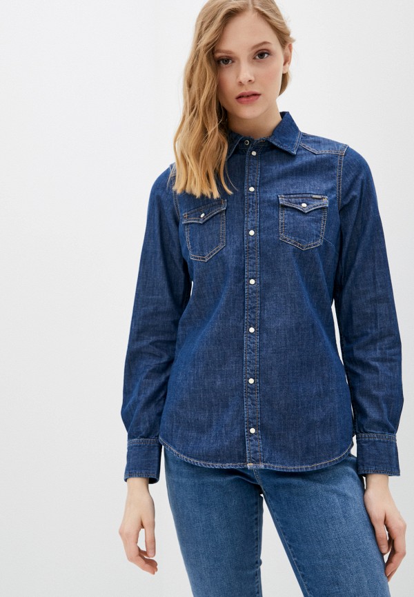 фото Рубашка джинсовая pepe jeans