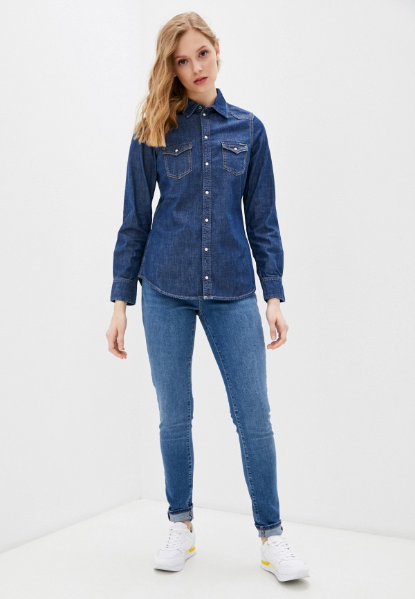 фото Рубашка джинсовая pepe jeans