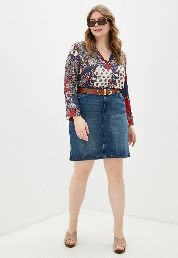 фото Юбка джинсовая vero moda curve