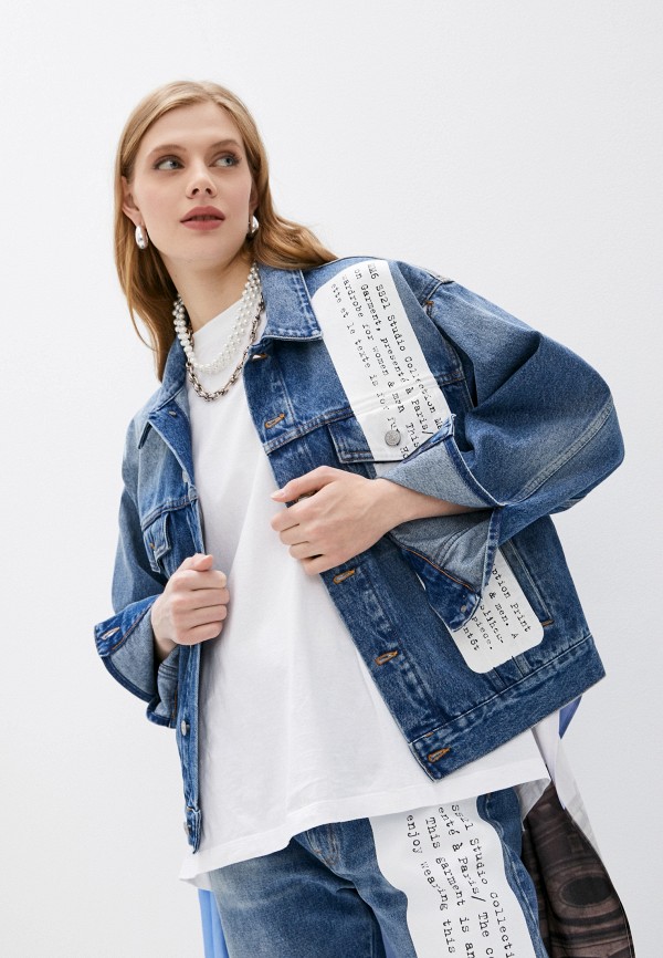 фото Куртка джинсовая mm6 maison margiela