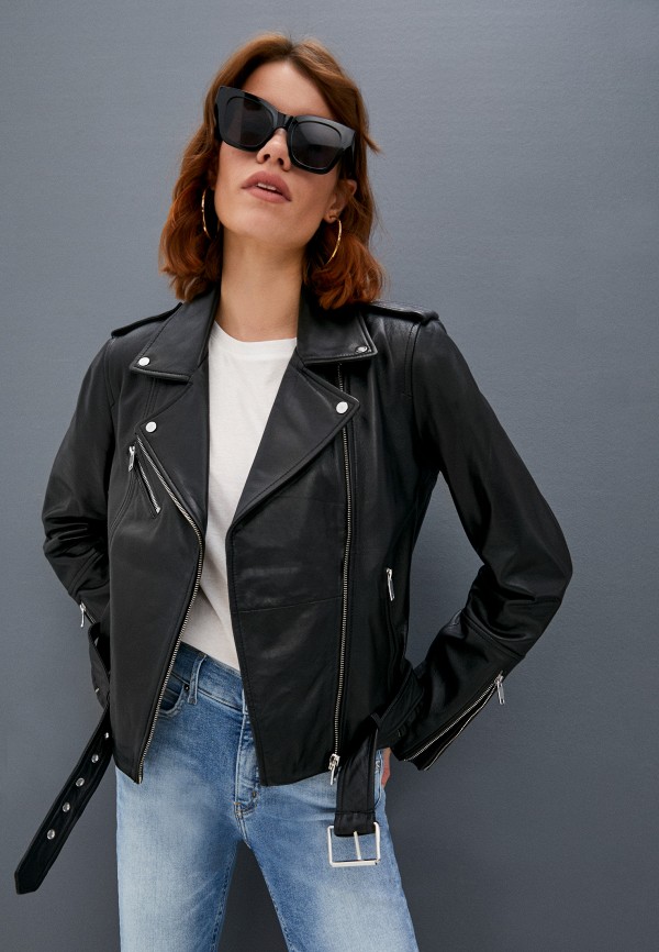 фото Куртка кожаная serge pariente