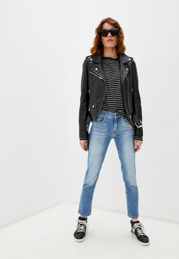 фото Куртка кожаная serge pariente