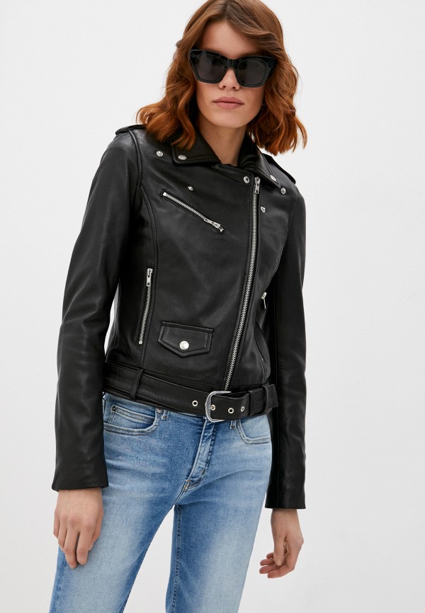 фото Куртка кожаная serge pariente