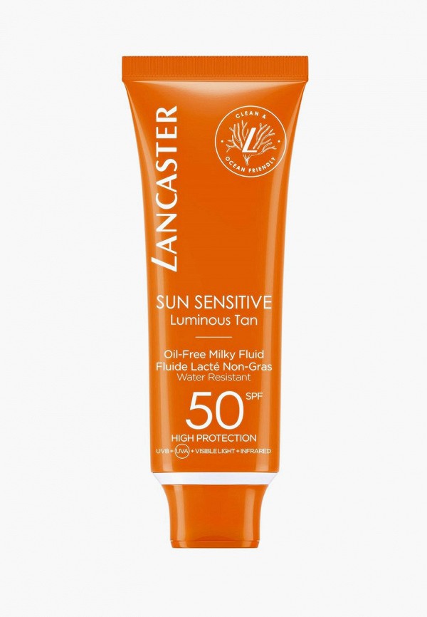 Молочко для лица Lancaster, Прозрачный, Флюид, Sun Sensitive, Солнцезащитное нежирное, для чувствительной кожи, spf50, 50 мл
Молочко для лица Lancaster, Прозрачный, Флюид, Sun Sensitive, Солнцезащитное нежирное, для чувствительной кожи, spf50, 50 мл