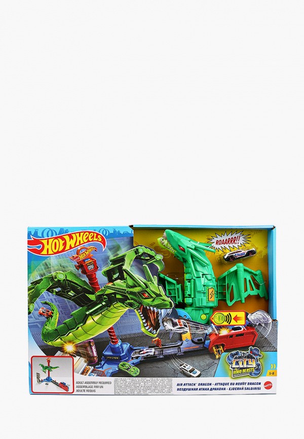 Трек Hot Wheels, Разноцветный, Hot Wheels® Сити игровой набор "Воздушная атака дракона-робота"
Трек Hot Wheels, Разноцветный, Hot Wheels® Сити игровой набор "Воздушная атака дракона-робота"