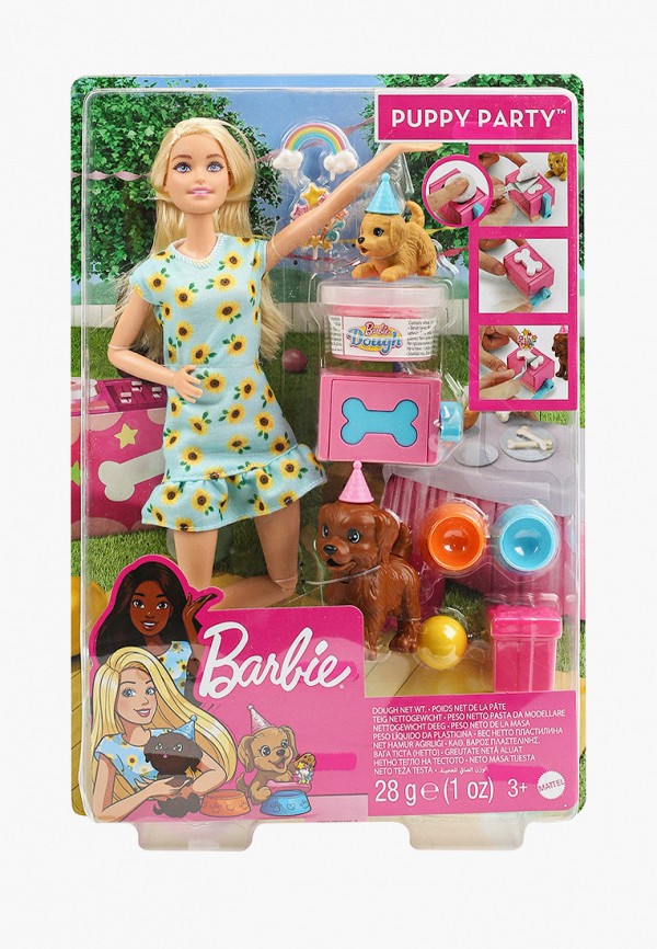 Кукла Barbie, Разноцветный, Barbie® Игровой набор "Barbie® и щенки" кукла Барби с питомцами и акс. для ще
Кукла Barbie, Разноцветный, Barbie® Игровой набор "Barbie® и щенки" кукла Барби с питомцами и акс. для ще
