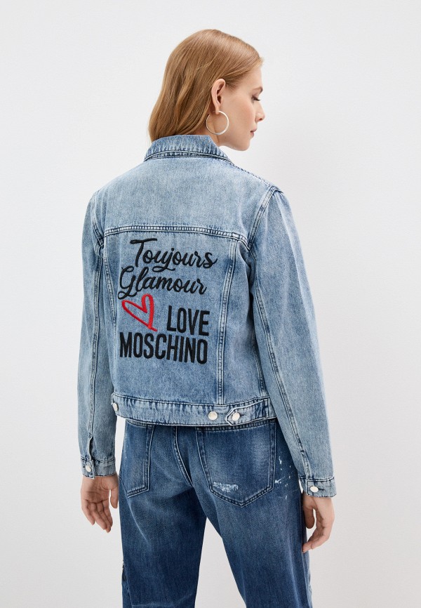 фото Куртка джинсовая love moschino