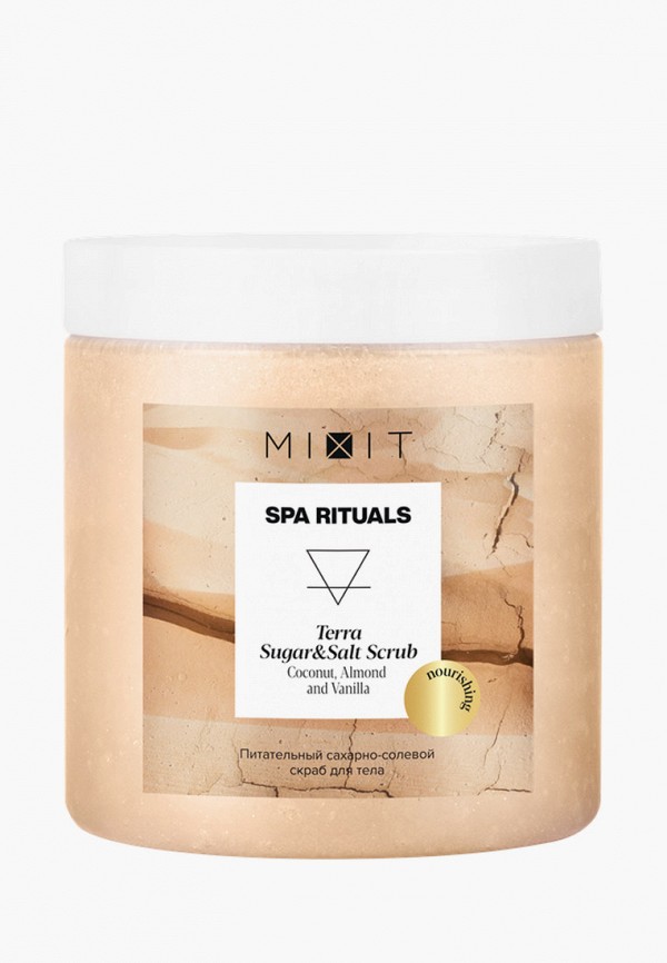 Скраб для тела Mixit, Бежевый, SPA RITUALS Питательный сахарно-солевой c экстрактами кокоса и миндаля, 250мл
Скраб для тела Mixit, Бежевый, SPA RITUALS Питательный сахарно-солевой c экстрактами кокоса и миндаля, 250мл