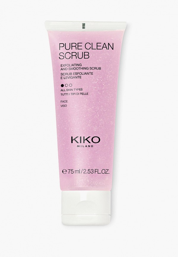 Скраб для лица Kiko Milano, Прозрачный, эксфолинт разглаживающий PURE CLEAN SCRUB, 75 мл
Скраб для лица Kiko Milano, Прозрачный, эксфолинт разглаживающий PURE CLEAN SCRUB, 75 мл