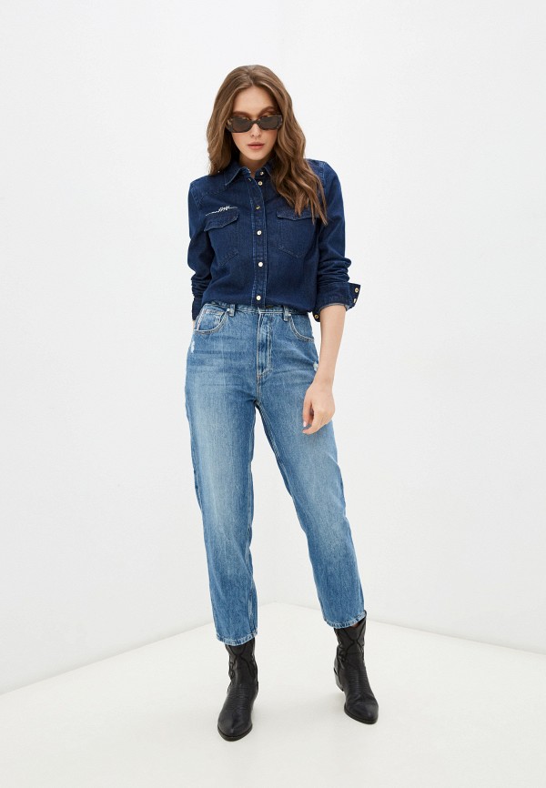 фото Рубашка джинсовая guess jeans