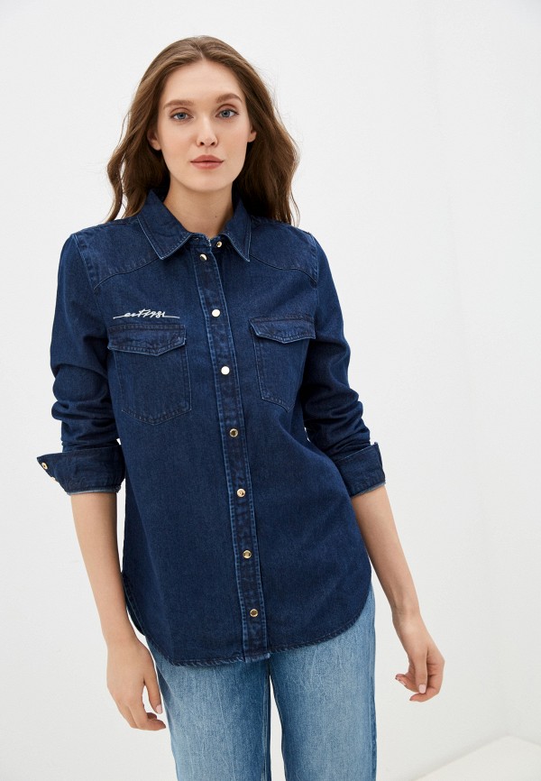 фото Рубашка джинсовая guess jeans