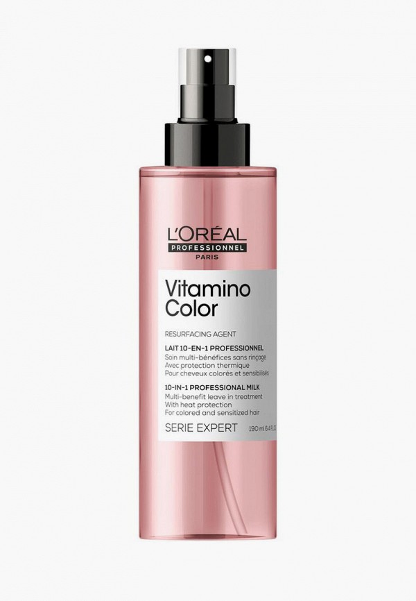 Спрей для волос L'Oreal Professionnel, Прозрачный, термозащитный Serie Expert Vitamino Color для окрашенных волос, 190 мл
Спрей для волос L'Oreal Professionnel, Прозрачный, термозащитный Serie Expert Vitamino Color для окрашенных волос, 190 мл