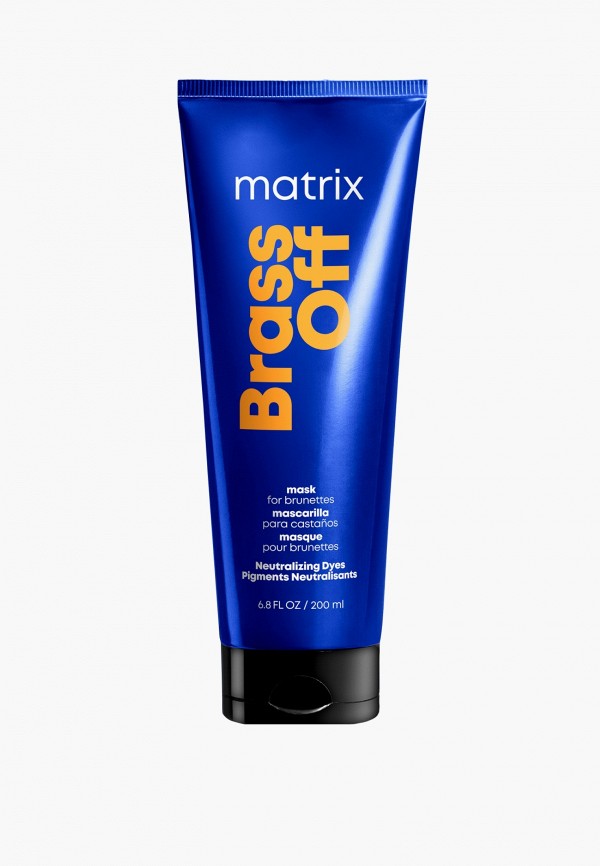 Маска для волос Matrix, Прозрачный, Total Results BRASS OFF, для нейтрализации желтизны, 200 мл
Маска для волос Matrix, Прозрачный, Total Results BRASS OFF, для нейтрализации желтизны, 200 мл