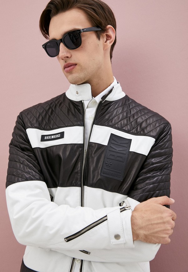 фото Куртка кожаная bikkembergs