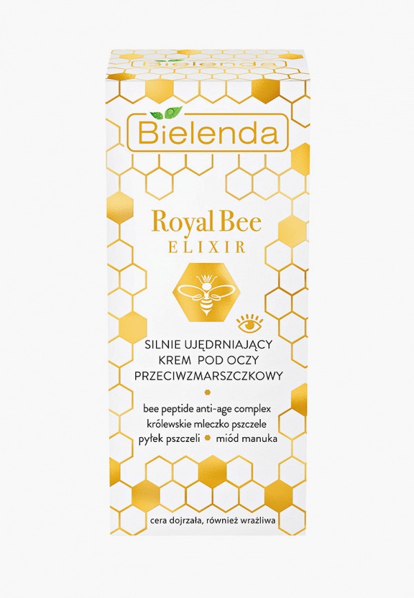 Крем для кожи вокруг глаз Bielenda, Прозрачный, ROYAL BEE ELIXIR Укрепляющий крем вокруг глаз против морщин, 15мл
Крем для кожи вокруг глаз Bielenda, Прозрачный, ROYAL BEE ELIXIR Укрепляющий крем вокруг глаз против морщин, 15мл