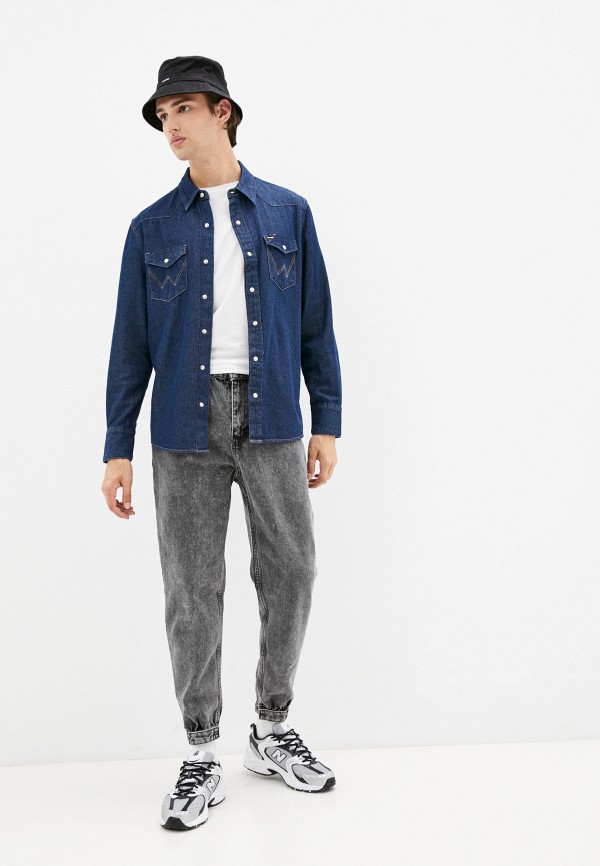 фото Рубашка джинсовая wrangler