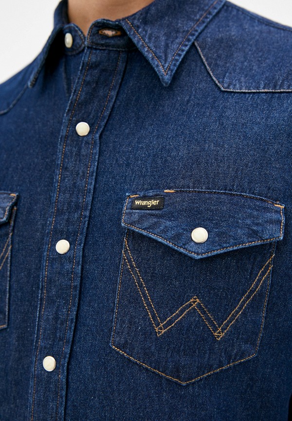 фото Рубашка джинсовая wrangler