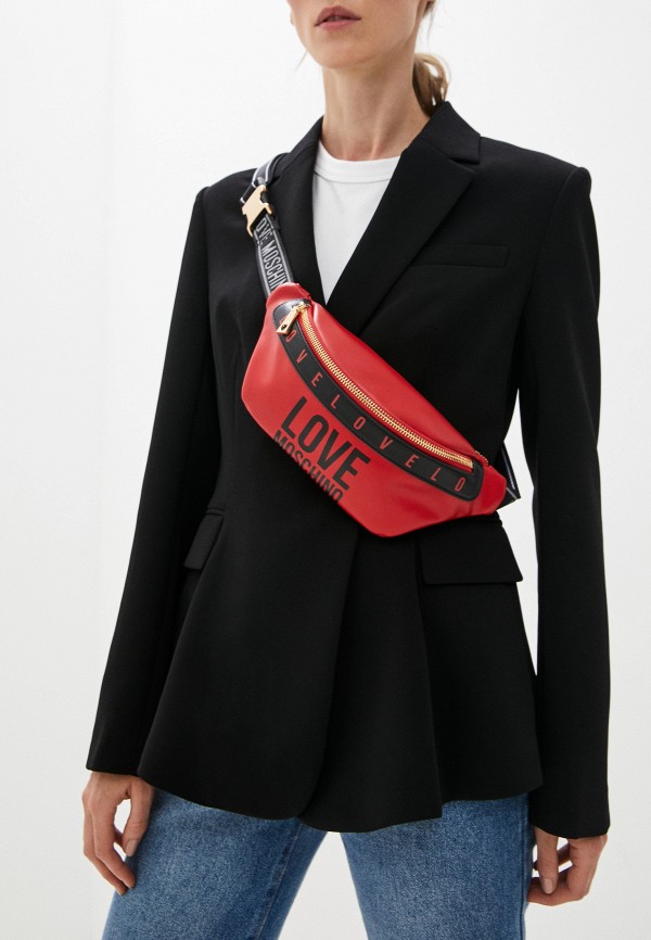фото Сумка поясная love moschino