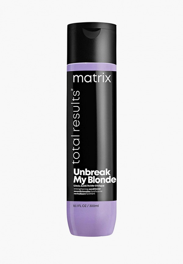 Кондиционер для волос Matrix, Total Results Unbreak My Blonde укрепляющий для осветленных волос с лимонной кислотой, 300 мл
Кондиционер для волос Matrix, Total Results Unbreak My Blonde укрепляющий для осветленных волос с лимонной кислотой, 300 мл
