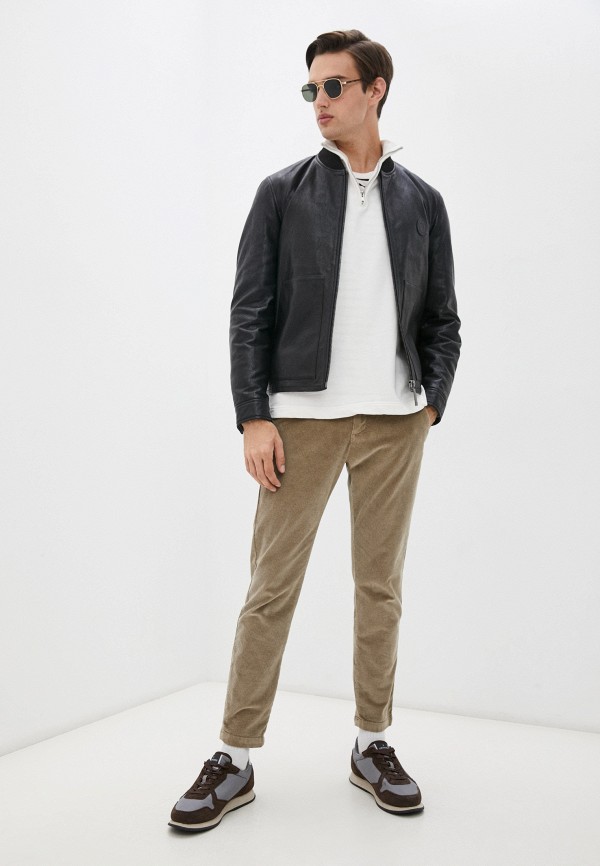 фото Куртка кожаная trussardi