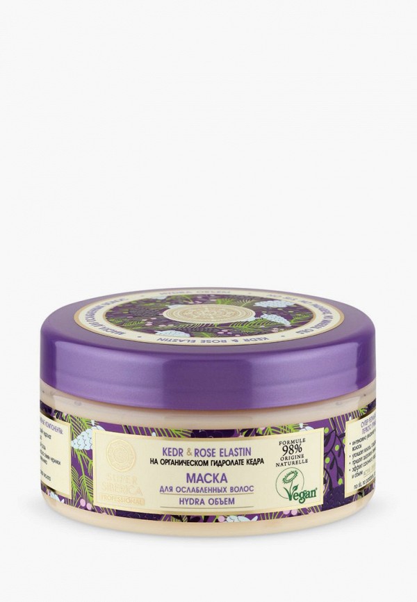 Маска для волос Natura Siberica, Прозрачный, Super Siberica KEDR & ROSE ELASTIN для ослабленных волос "Hydra объём", 300 мл
Маска для волос Natura Siberica, Прозрачный, Super Siberica KEDR & ROSE ELASTIN для ослабленных волос "Hydra объём", 300 мл