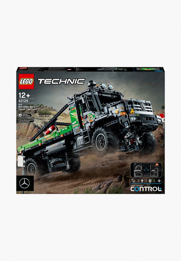 Конструктор Technic LEGO, Разноцветный, Полноприводный грузовик- внедорожник Mercedes-Benz Zetros, 42129
Конструктор Technic LEGO, Разноцветный, Полноприводный грузовик- внедорожник Mercedes-Benz Zetros, 42129