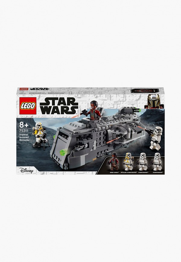 Конструктор Star Wars LEGO, Разноцветный, Имперский бронированный корвет типа "Мародер", 478 деталей
Конструктор Star Wars LEGO, Разноцветный, Имперский бронированный корвет типа "Мародер", 478 деталей
