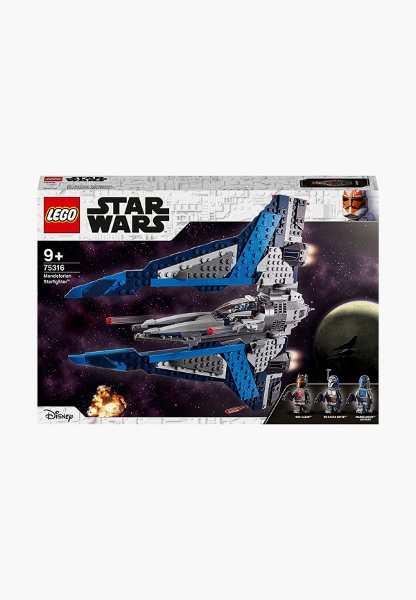 Конструктор Star Wars LEGO, Разноцветный, "Звездный истребитель мандалорцев", 544 детали
Конструктор Star Wars LEGO, Разноцветный, "Звездный истребитель мандалорцев", 544 детали