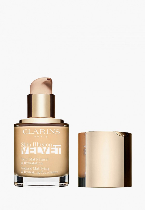 Тональное средство Clarins, Бежевый, увлажняющий тональный крем с матовым покрытием Skin Illusion Velvet 100.5W, 30 мл
Тональное средство Clarins, Бежевый, увлажняющий тональный крем с матовым покрытием Skin Illusion Velvet 100.5W, 30 мл