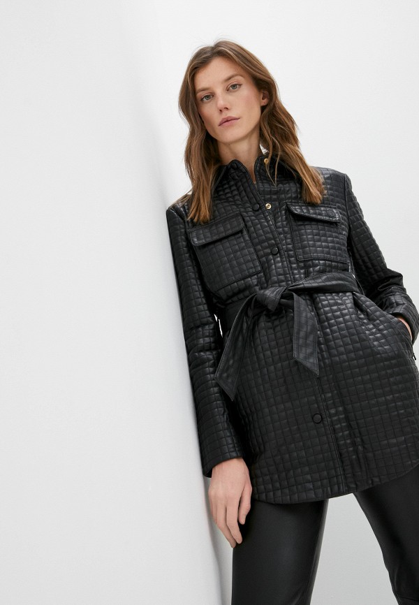 фото Куртка кожаная trussardi