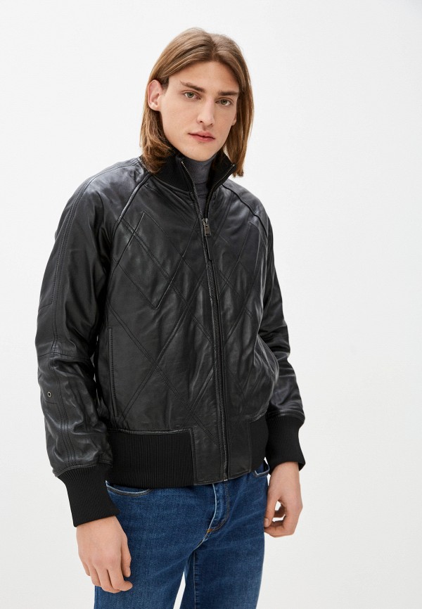 фото Куртка кожаная trussardi