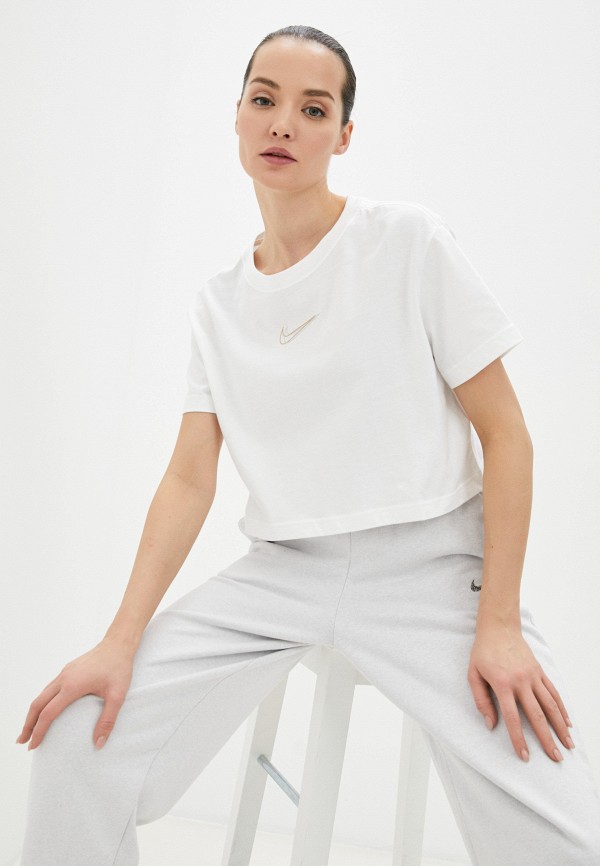 Футболка Nike, Белый, W NSW CROP SS TEE PRNT 
Футболка Nike, Белый, W NSW CROP SS TEE PRNT